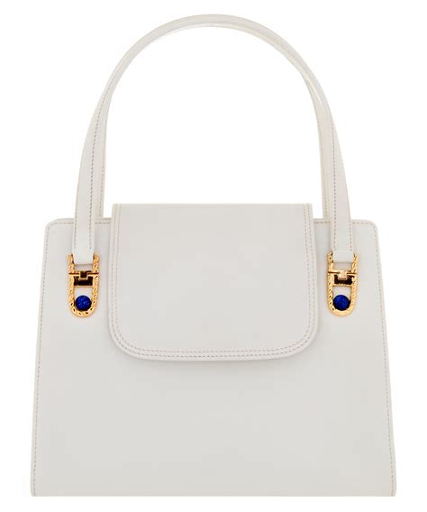 gucci white purse|vintage white gucci handbag.